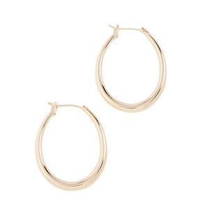 SHASHI Ovale Hoops NWT
